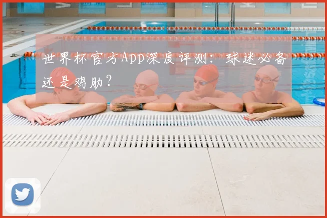 世界杯官方App深度评测:球迷必备还是鸡肋?